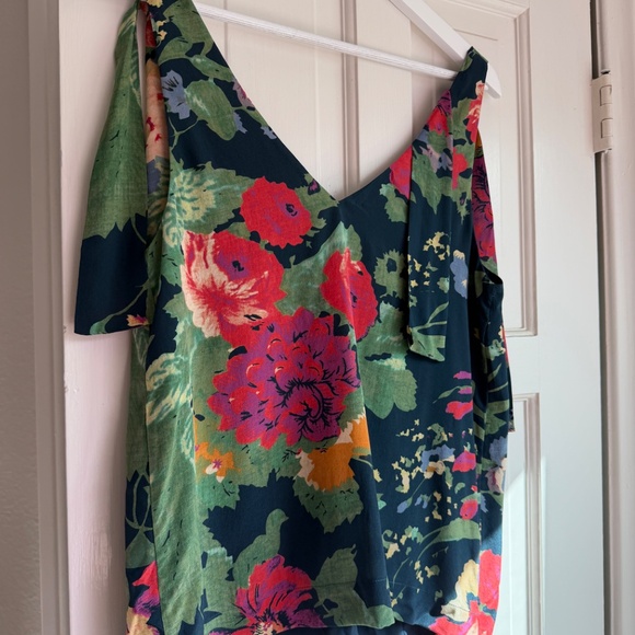Sezane 100% Silk Floral Top - Picture 6 of 6